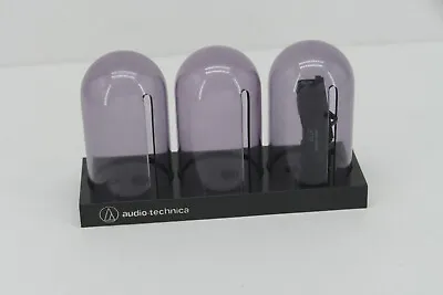Kaufen AUDIO TECHNICA 3er Display Aufbewahrungsbox Headshell Tonabnehmer Cartridge Case • 35.10€
