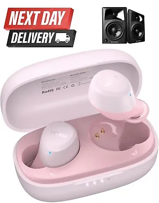 Kaufen Bluetooth Mini In-Ear Pods 5,3 Pink Sport Wireless Kopfhörer Buds Pods UK • 46.66€