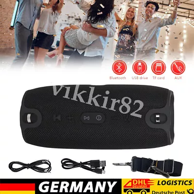 Kaufen Tragbarer Wireless Bluetooth Lautsprecher Stereo Subwoofer SD Musicbox Geschenk • 18.38€