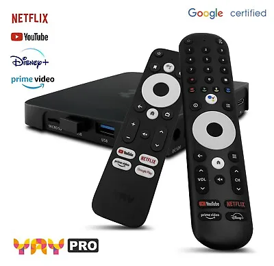 Kaufen VU+ YAY GO PRO Android TV HIGH-END 4K UHD Streaming Box Android 10.0/Chromecast  • 127.90€