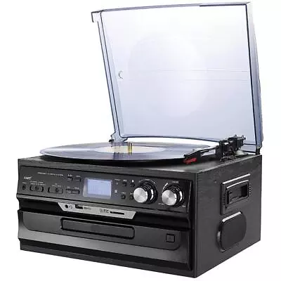 Kaufen Stereoanlage Kompaktanlage Musikanlage Plattenspieler Nostalgie Retro Radio  • 22.50€
