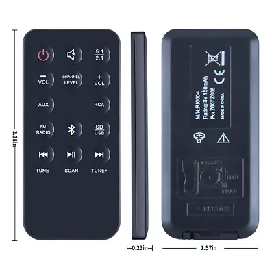 Kaufen RI0004 Z607 Fernbedienung Für Logitech Bluetooth Surround Sound 5.1 System • 10.98€
