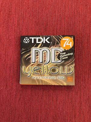 Kaufen TDK YELLOW MD-C74YEB  74 Er MD Minidisc Minidisk • 9.99€