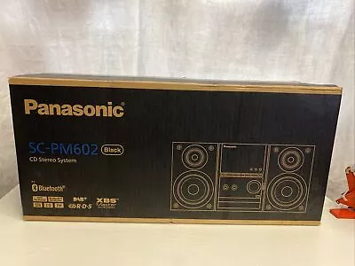 Kaufen Panasonic SC-PM602 EG-K Micro HiFi System - Schwarz NEU & OVP • 139.99€