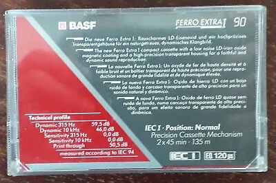 Kaufen BASF  Audio Kassette Ferro EXTRA I   60  , Tapes Compact Cassette MC • 1€
