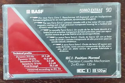 Kaufen BASF  Audio Kassette Ferro EXTRA I   90  , Tapes Compact Cassette MC • 1.50€