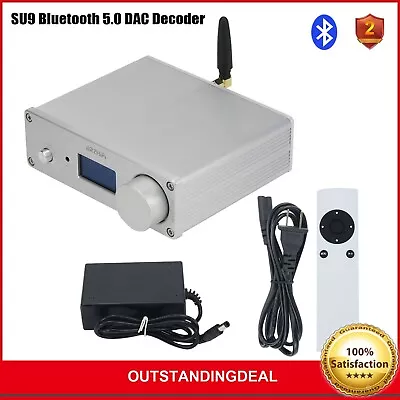 Kaufen SU9 Bluetooth 5.0 DAC Decoder Dual ES9038 DSD512 DAC Headphone Amplifier Ot34 • 112.93€