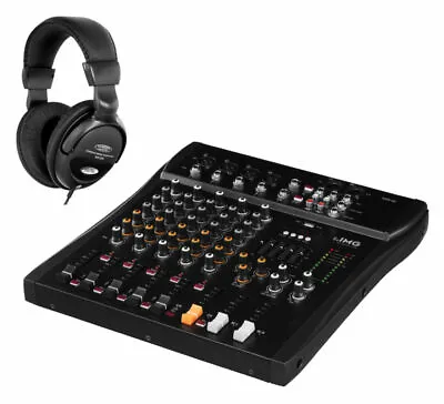 Kaufen IMG Stageline MXR-60 Set 6-Kanal Analogmixer Audio-Mischpult Bluetooth Kopfhörer • 228€