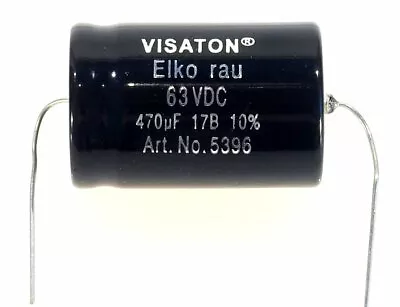Kaufen Visaton TONFREQUENZ-ELKO RAUH 82 µF/63VDC • 4.93€