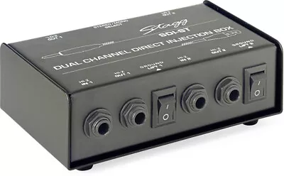 Kaufen Stagg SDI-ST Passive 2-Kanal DI Box Mono/stereo Schalter • 25.68€