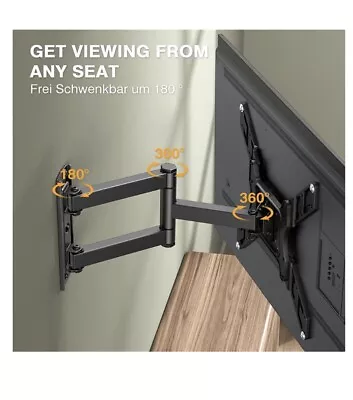 Kaufen TV Mount / Swivel Tilting Wall Mount For 23–55 Inch Flat & Curved TV Or Monitor  • 15€