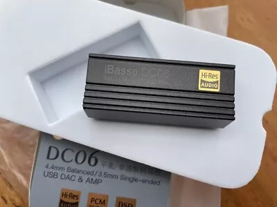 Kaufen IBasso DC06 DAC KHV Kopfhörerverstärker - MQA 16 DSD - USB C LIGHTNING - WIE NEU • 51€