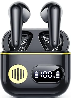 Kaufen Kopfhörer Kabellos Bluetooth, 2024 Neue Bluetooth Kopfhörer 5.3 In Ear Hifi… • 10.99€