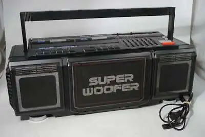 Kaufen Vintage SEG Model SWF -3500 Ghettoblaster  Super Woofer   Boombox Radiorecorder  • 71.99€