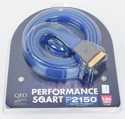 Kaufen QED Performance P2150 Scart/Scart-Kabel 5,0 M EAN 16046 UVP War € 120,00 • 58.49€
