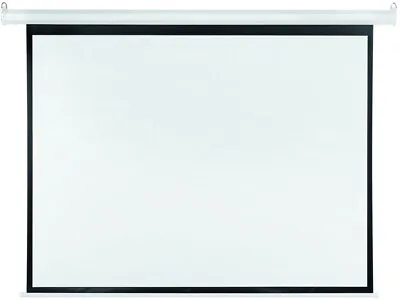 Kaufen Avlux Heimkino Beamer Rolloleinwand 203 X 152 Cm 4:3 3D Full HD 4K Leinwand VP24 • 74.90€