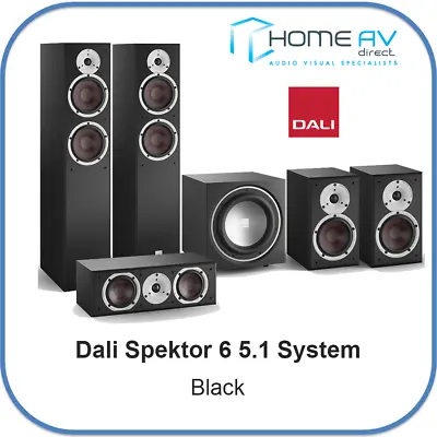 Kaufen Dali Spektor 6 5.1 System - LBlack - 5 Jahre Garantie • 1,491.53€
