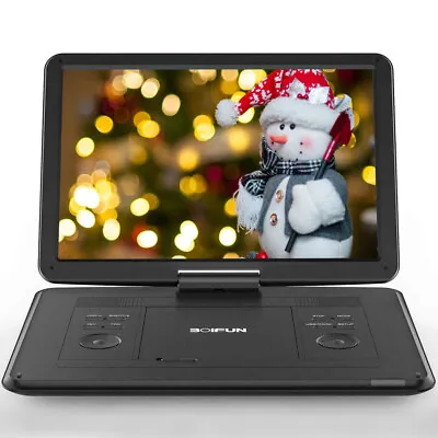 Kaufen Boifun 17,5  Tragbarer DVD-Player Mit 15,6  HD-Schwenkbildschirm Mit Akku USB • 123.99€