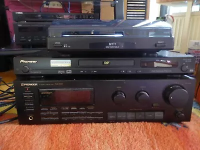 Kaufen Pioneer SX-339  Receiver Mit DVD- Player DV-370 Und Planet 3 Wege Box PL 371 • 99€