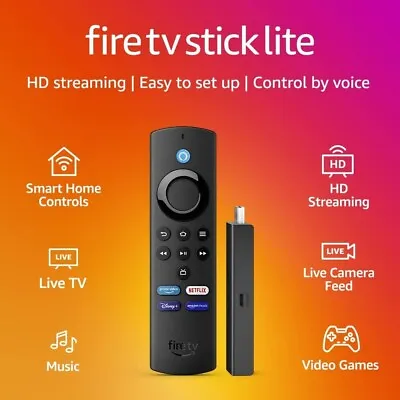 Kaufen Fire TV Stick Lite Mit Alexa Sprachfernbedienung Lite Unser Günstigstes HD-Streaming • 46.77€
