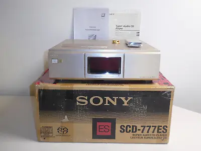 Kaufen Sony SCD-777ES High-End SACD-Player / Swoboda Mod In OVP, Laser NEU, 2J.Garantie • 4,999.99€