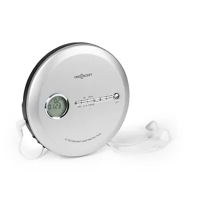 Kaufen Discman Tragbarer CD Player Portabler Mobil MP3 USB Programmierbar ESP Antishock • 29.99€