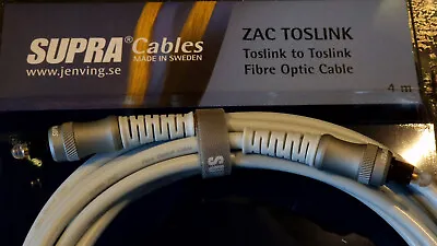Kaufen SUPRA Cables ZAC Toslink OPTO Lichtleiterkabel - 4 Meter • 49€