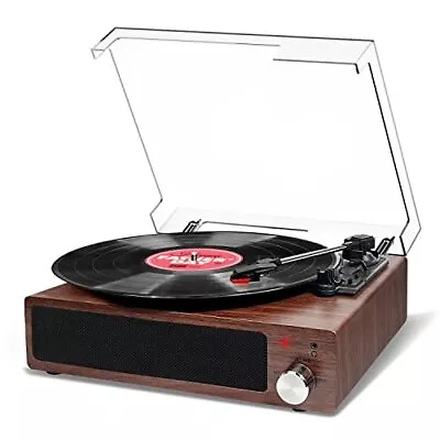 Kaufen Plattenspieler, FYDEE Vinyl Plattenspieler Bluetooth Schallplattenspieler Vin... • 128.87€
