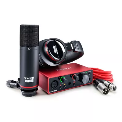 Kaufen Focusrite Scarlett Solo STUDIO Complete Recording Package - 3rd Gen • 266.13€