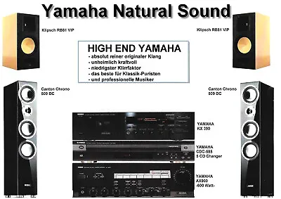 Kaufen High End Hifi Anlage  YAMAHA NATURAL SOUND  • 1,999€