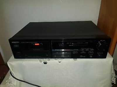 Kaufen Kenwood Stereo Kassettendeck KX-3510  Tapedeck   Tapedeck  Vintage  • 30€