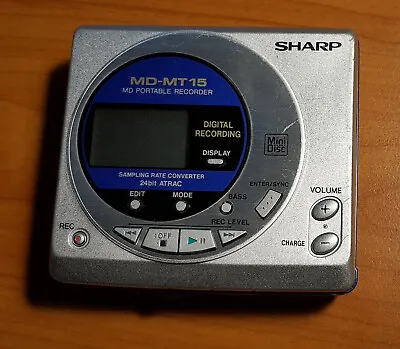 Kaufen Mini- Disc- Player MD-Player Sharp Modell MD-MT15 Portable Recorder • 1€