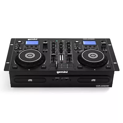 Kaufen Gemini CDM4000BT DJ Doppel-CD-Player Bluetooth CD Recorder Schwarz TEILDEFEKT • 11.50€