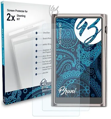 Kaufen Bruni 2x Folie Für Shanling M7 Schutzfolie Displayschutzfolie • 5.59€