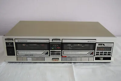 Kaufen Pioneer CT-1060W Doppel-Kassettendeck, Stereo Cassette Tape Deck • 45€