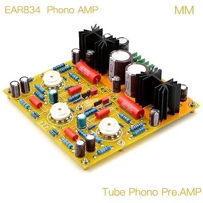 Kaufen 1pc EAR834-Röhren-Phono-Verstärker (MM) RIAA  Fertige Platine • 50.87€