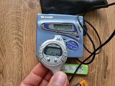 Kaufen Sharp MT 888    Minidisc MD Player Recorder + Remote+ Akku • 100€