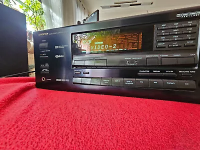 Kaufen ONKYO Audio Video Control Turner Amplfier Inkl. Orig. Fernbedienung TX-SV 525 R • 200€