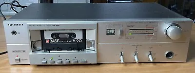 Kaufen Telefunken RC 100 Tapedeck Cassette Deck Kassettendeck #B22ER • 40€