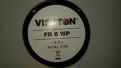 Kaufen Visaton VS-FR8WP Loudspeakers (Black, In-wall/On-wall/In-ceiling Speakers 2pcs • 35€