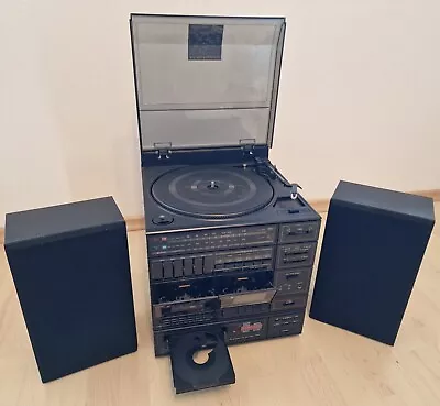 Kaufen Stereo - Anlage Condor 2960 Mit Boxen/Kassettenrecorder/CD-Player/Plattenspieler • 55.55€