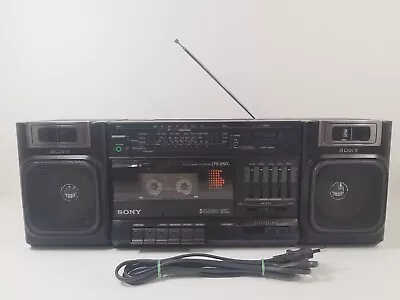 Kaufen Sony CFS-1250L  Vintage Ghettoblaster Boombox. Neuer RIEMEN. FUNKTIONIERT SUPER  • 139€