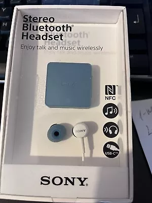 Kaufen Sony SBH24 Stereo Bluetooth Headset Mit NFC - Blau Neu Versiegelte Box • 29.18€