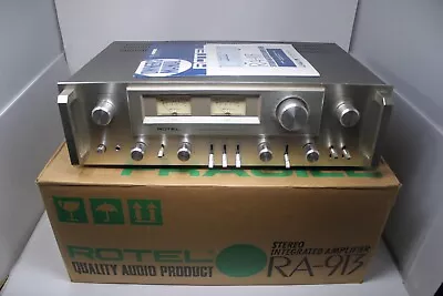 Kaufen Rotel RA-913 Vintage Verstärker Amplifier VU-Meter Mit OVP + Anleitung • 440€
