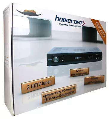 Kaufen HOMECAST HS9000CIPVR 1000GB - HDTV Twin-Sat Festplattenreceiver • 199€