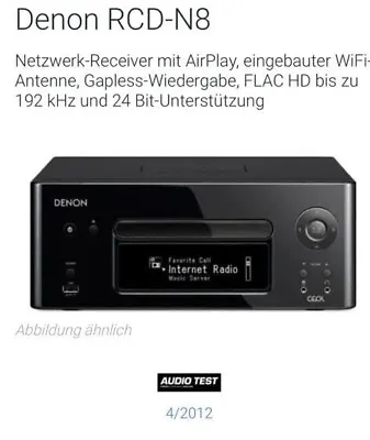 Kaufen Denon RCD-N8, Netzwerk-Receiver Des CEOL-Systems • 190€
