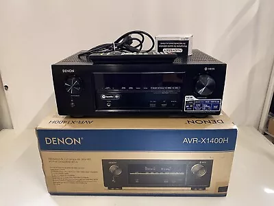 Kaufen Denon AVR-X1400H Dolby Atmos Vision DTSx HEOS 7.2 AV Receiver • 350€