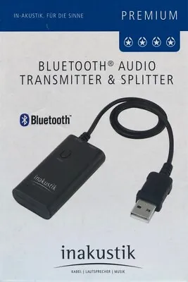 Kaufen Inakustik Premium Bluetooth Audio Transmitter & Splitter Auf Klinke, UPV 83,00 € • 35.99€