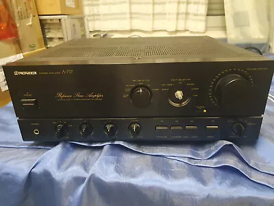 Kaufen Pioneer A-717 Stereo Amplifier / Mit Video/Finde Den Fehlenden Knopf Nicht Mehr • 290€