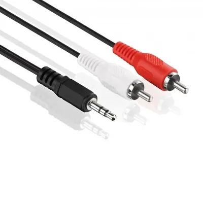 Kaufen Audio Kabel - 3,5mm Klinke Auf 2x Cinch - RCA Zu Jack, Chinch Zu AUX Klinke 10m • 2.19€